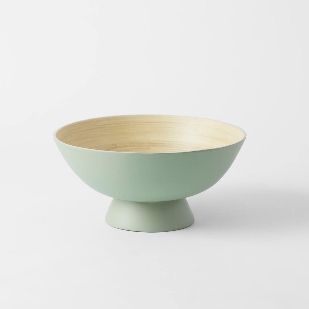 Bamboo Fruit Bowl - Sage