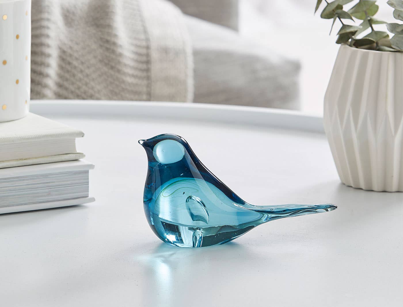 Glass Bird With Long Tail