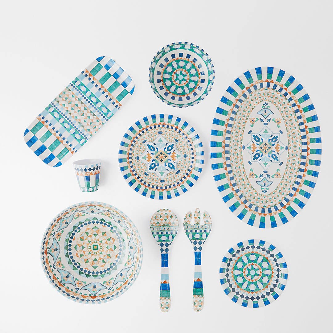 Kasbah Melamine Salad Servers Set Of 2