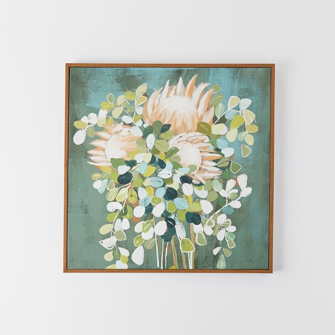 Waratah Framed Canvas