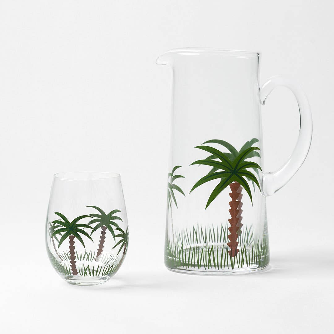 Palm Tree Set Of 4