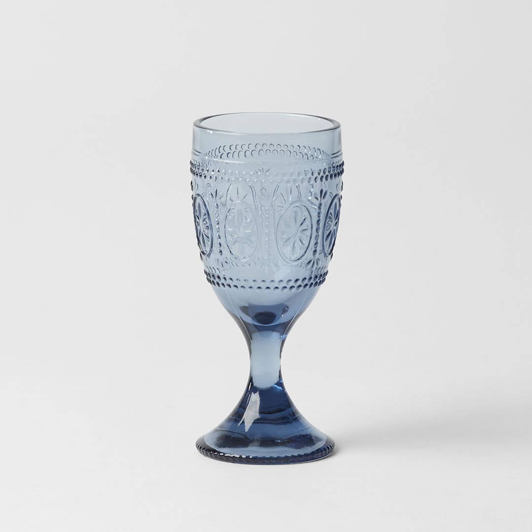 Verona Goblet - Smokey Blue