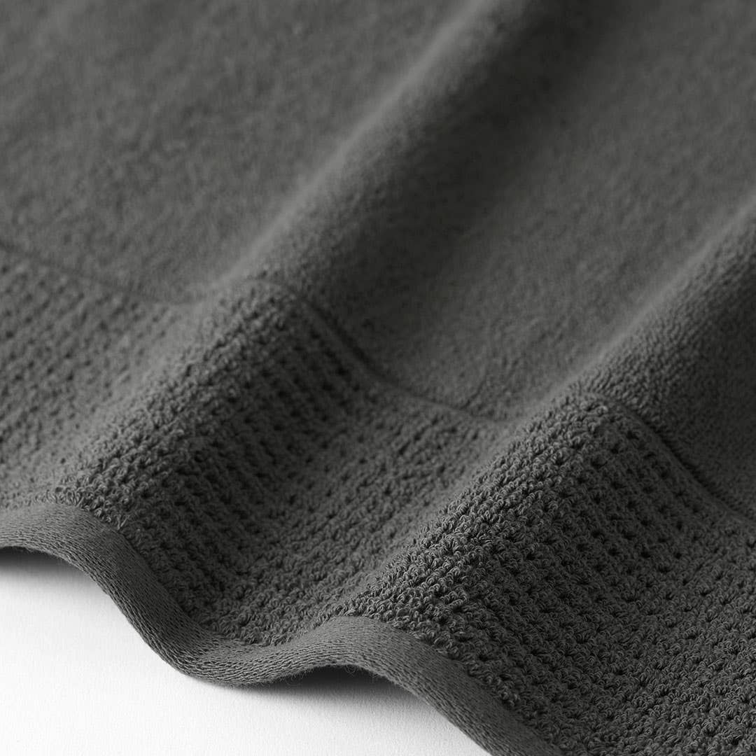 Wythe Towel - Charcoal