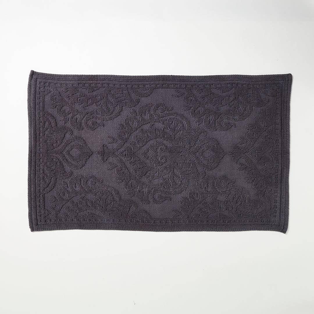 Asher Bath Mat - Charcoal