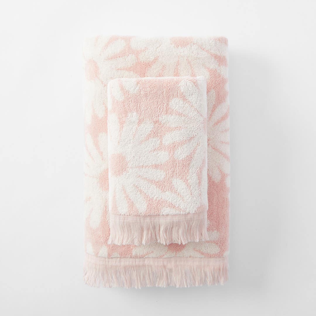 Daisy Towel - Blush