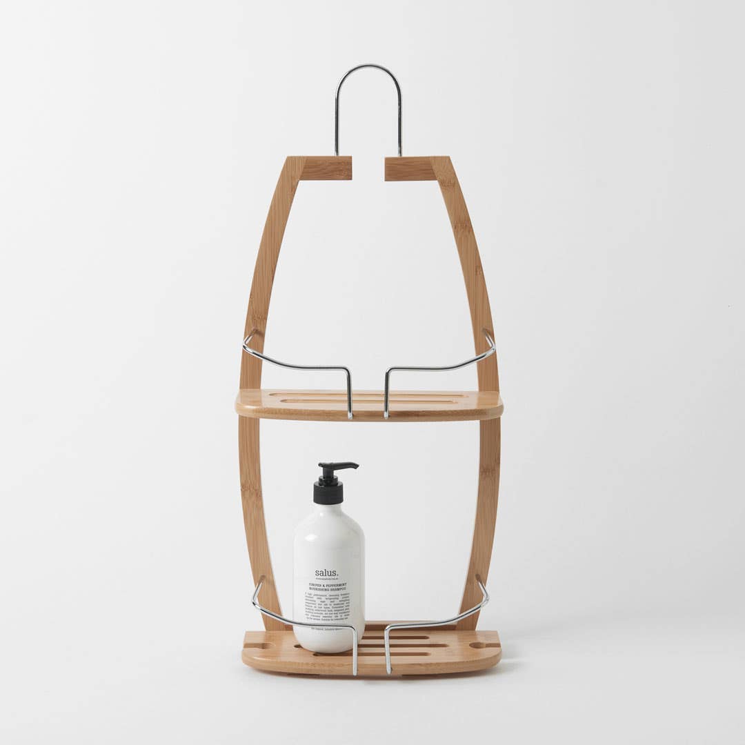 Bamboo Hanging Shower Caddy