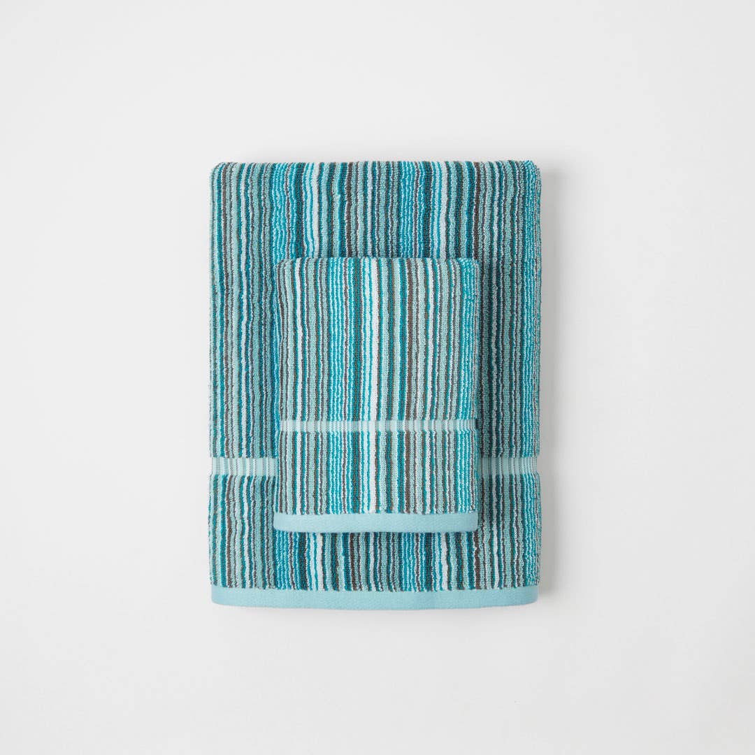 Montauk Towel - Teal Multi