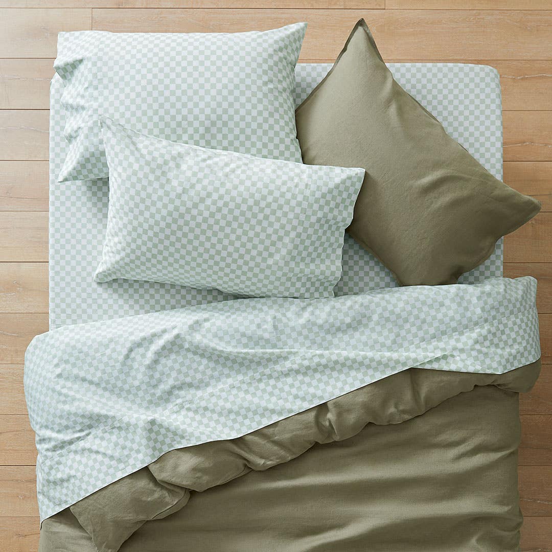 Aldo 250 TC Cotton Sheet Set - Sage