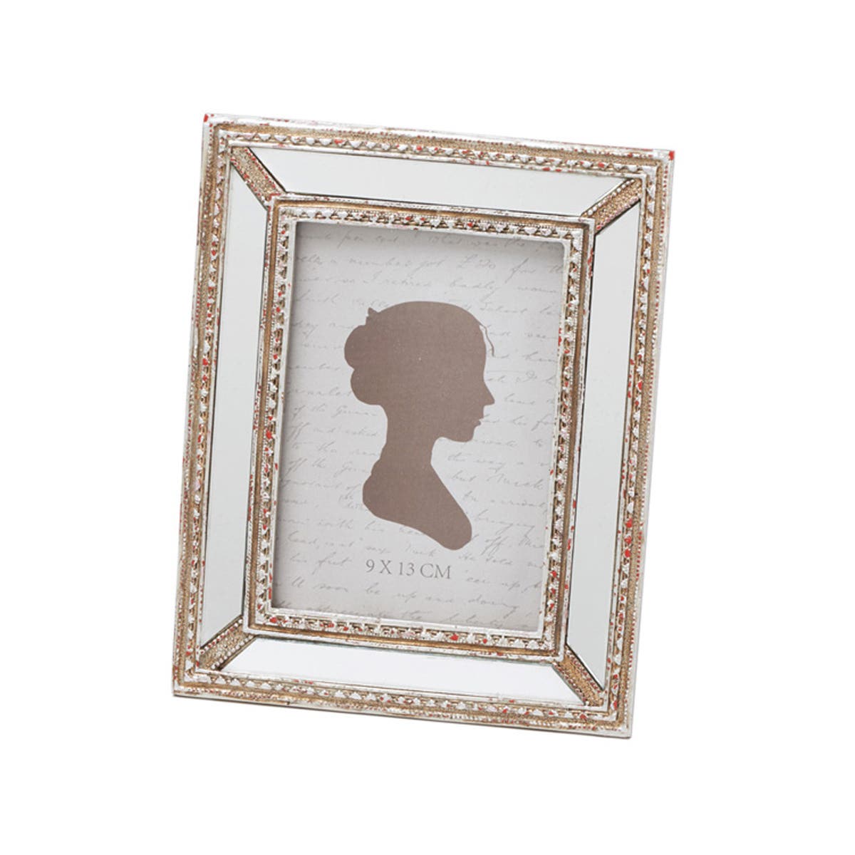 Regency Mirror Edge Frame Large - Antique