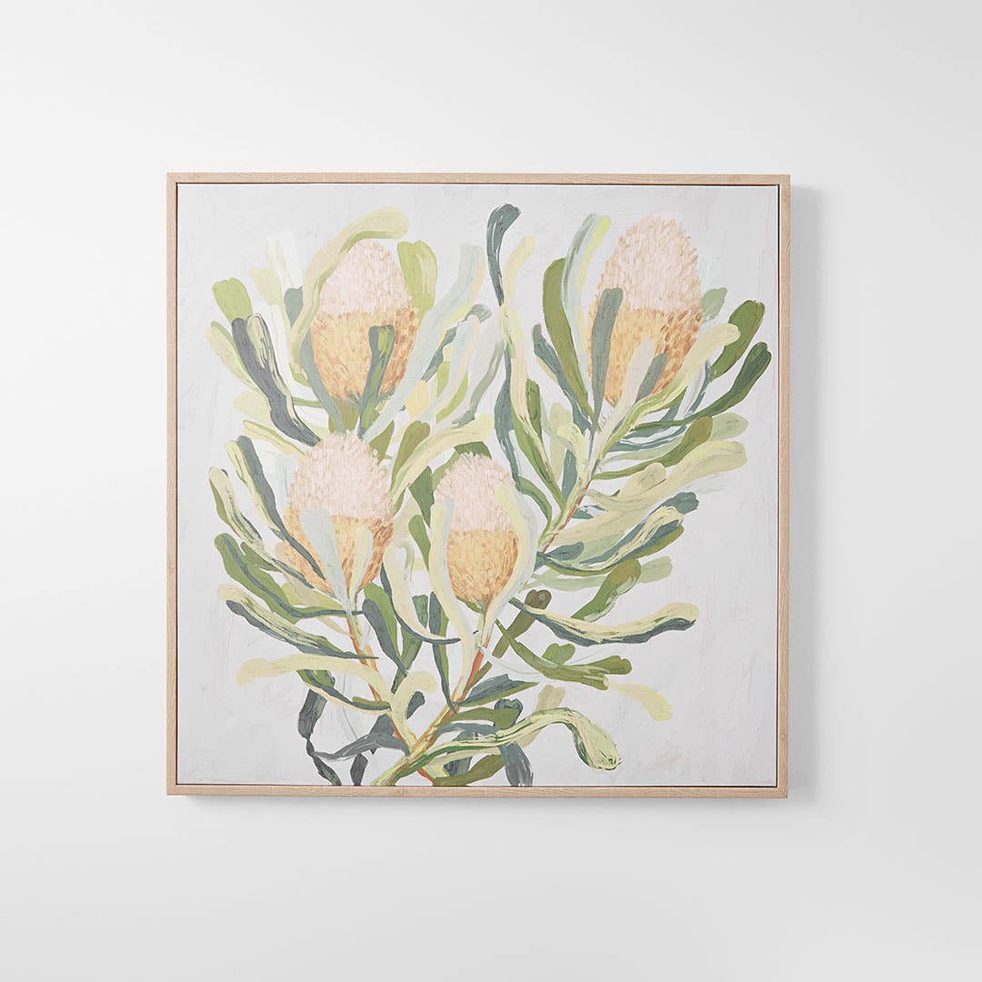 Banksia Framed Canvas